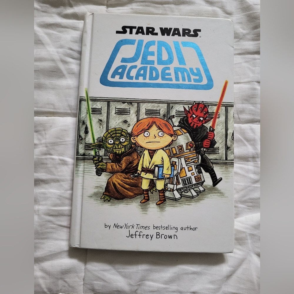 Star Wars Jedi academy hardcover book